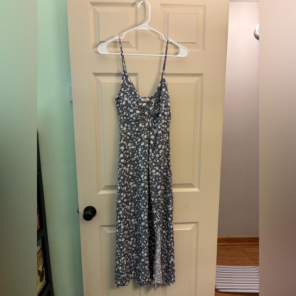 Sozy Floral Spaghetti Strap Dress